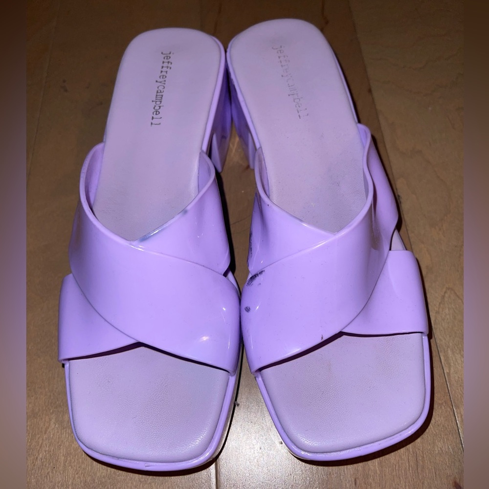 Jeffrey Campbell Jelly Platform sandals